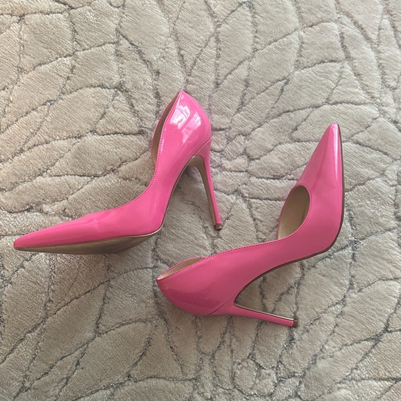 Nine West Hot Pink Pointed Heels - Picture 11 of 14